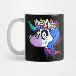 Day Of The Dead Unicorn Mug